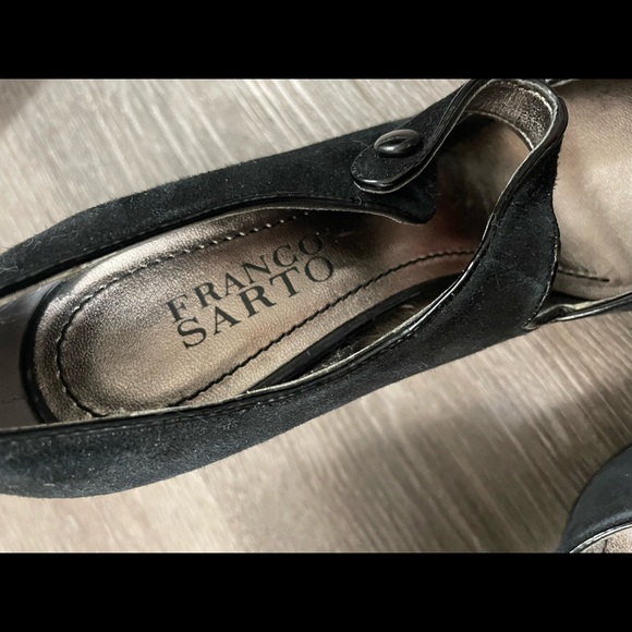 Franco Sarto suede leather heels. - Picture 4 of 5